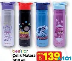 BEESTAR ÇELİK MATARA 500 ML BEESTAR ÇELİK MATARA 500 ML